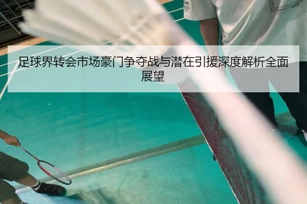 足球界转会市场豪门争夺战与潜在引援深度解析全面展望